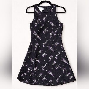 VTG Jones New York Vintage 90s Floral Mini Shift Dress Lined Size 10P